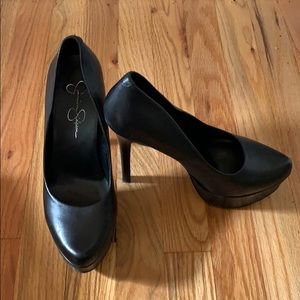 Jessica Simpson Shoes - Jessica Simpson Leather Platform Heels Jessica Simpson Shoes - Jessica Simpson Leather Platform Heels